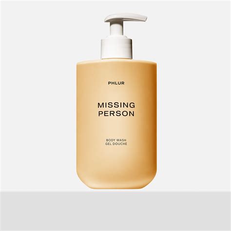 missing person perfume notes|missing person body wash.